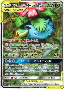 フシギバナ＆ツタージャGX(SA) SR 066/064